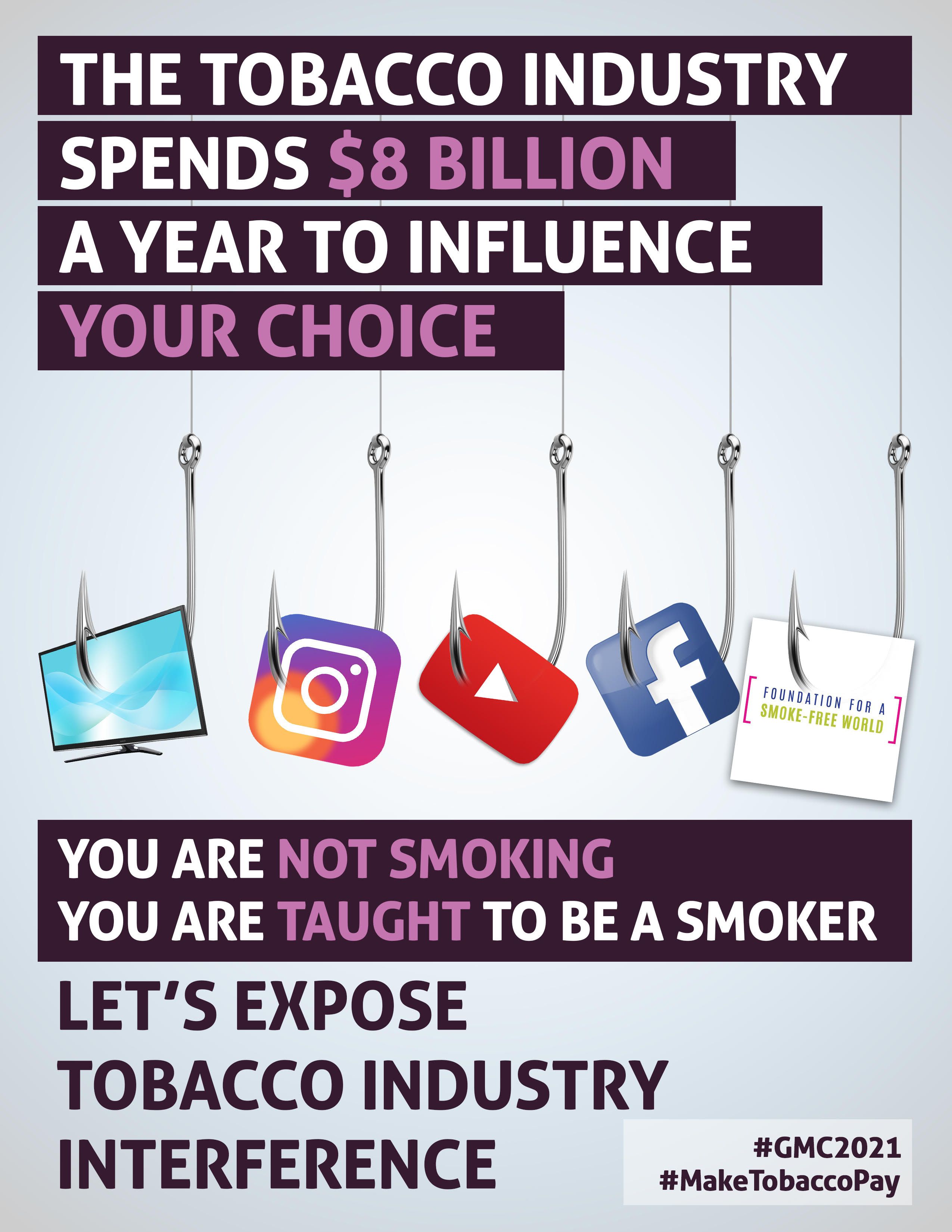 You are not smoking You are taught to be a smoker GGTC