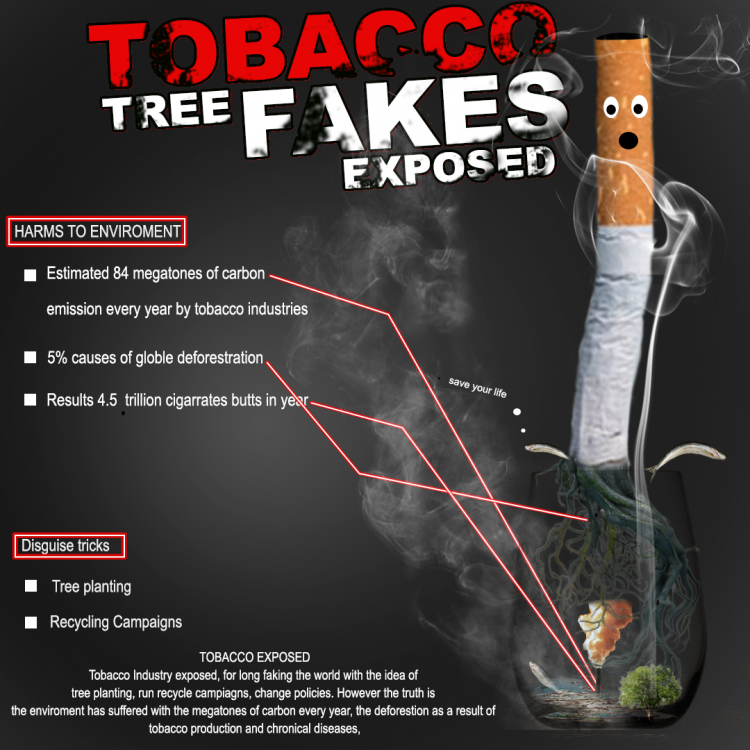 Tobacco fake trees | GGTC Multimedia